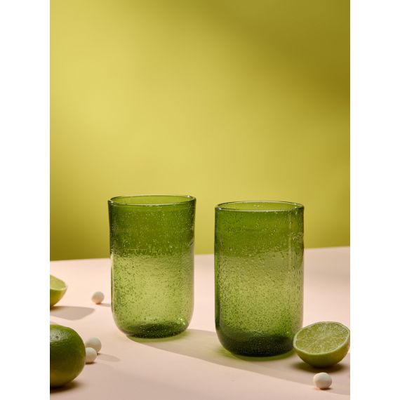 Набор стаканов Flowi, 510 мл, темно-зеленые, 2 шт., Liberty Jones, изображение 2