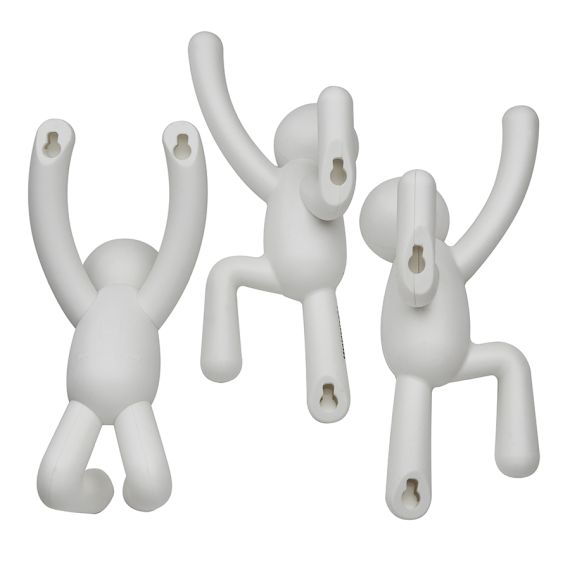 Вешалки-крючки Buddy 3 шт. белые, Umbra, изображение 9