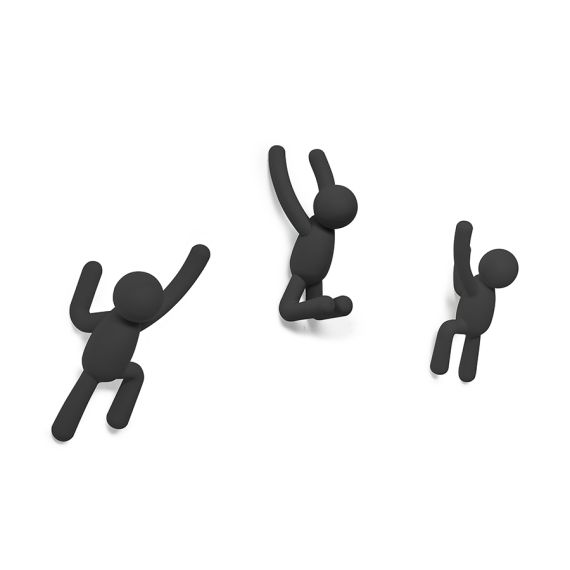 Вешалки-крючки Buddy 3 шт. черные, Umbra, изображение 9