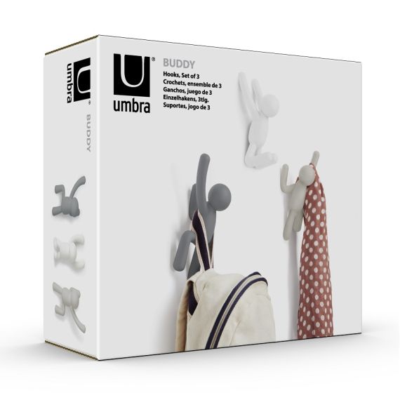Набор крючков Buddy, 3 шт., Umbra, изображение 10