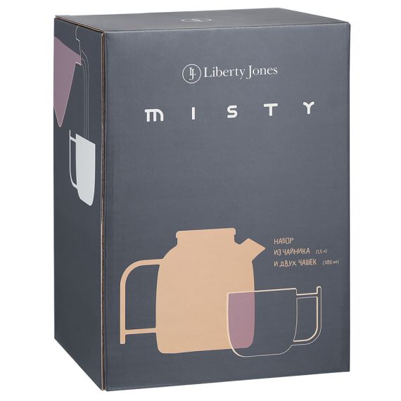 Набор из чайника и 2-х чашек Misty, Liberty Jones, изображение 16