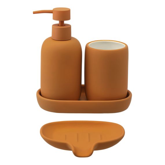 Стакан для зубных щеток Flow, терракотовый, Bergenson Bjorn Bath, изображение 6