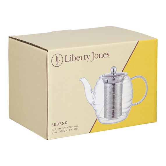 Чайник заварочный с фильтром Serene, 800 мл, Liberty Jones, изображение 8