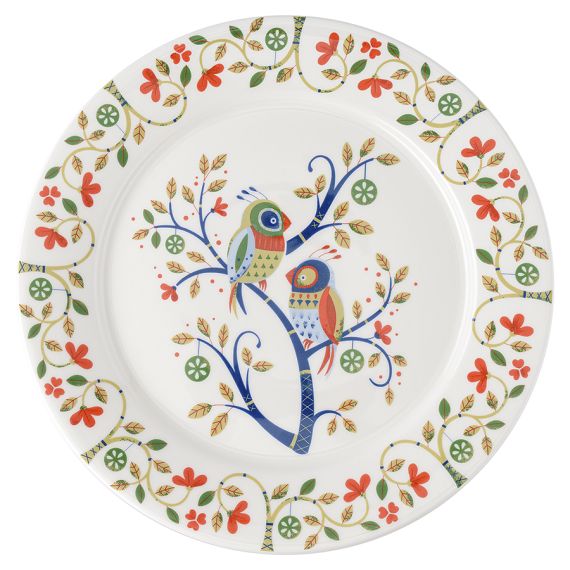 Тарелка Love Birds из коллекции Birds of Paradise, 28 см, Liberty Jones