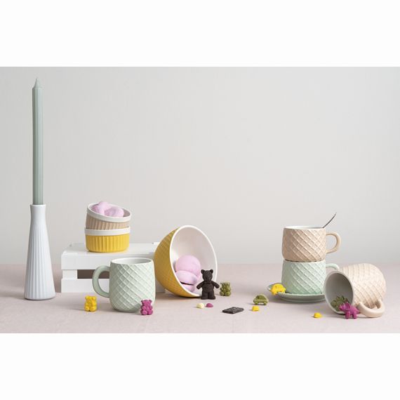 Чайная пара Marshmallow, 300 мл, мятная, Liberty Jones, изображение 6