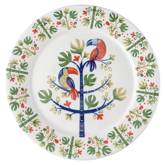 Тарелка Toucan из коллекции Birds of Paradise, 28 см, Liberty Jones