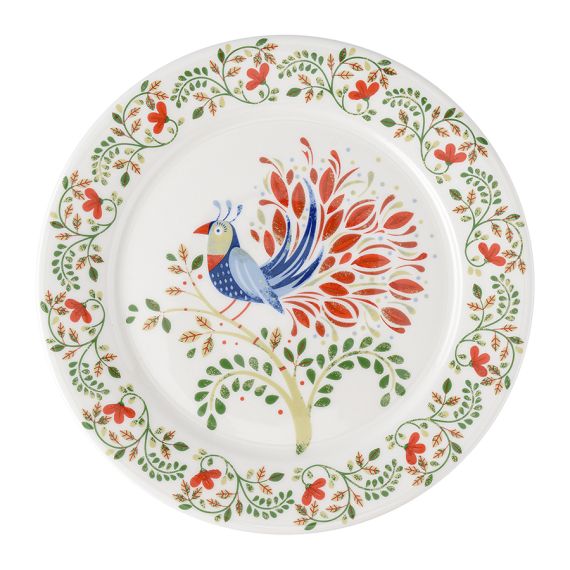 Тарелка Fantail Bird из коллекции Birds of Paradise, 21 см, Liberty Jones