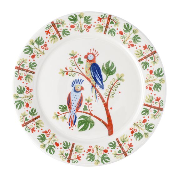 Тарелка Parrot из коллекции Birds of Paradise, 21 см, Liberty Jones
