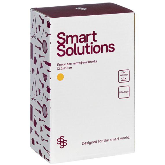 Пресс для картофеля Brekke, 12,5х19,5 см, Smart Solutions, изображение 5