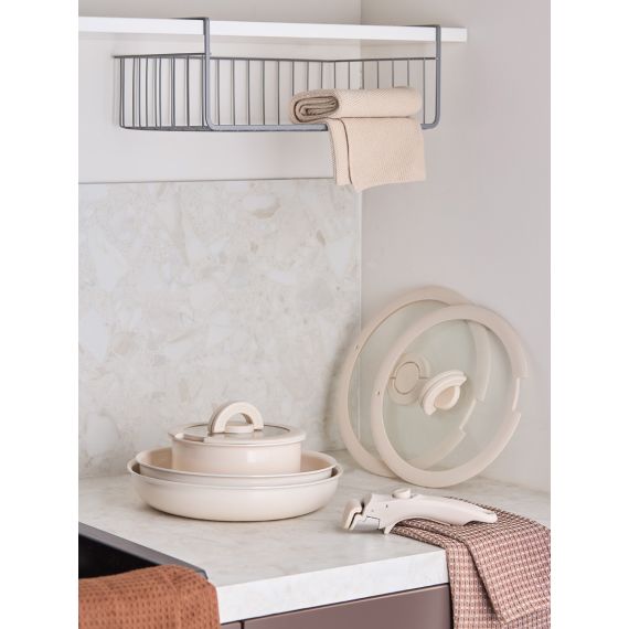 Сковорода с крышкой и съемной ручкой Smart Ceramic, 26 см, Smart Solutions, изображение 7