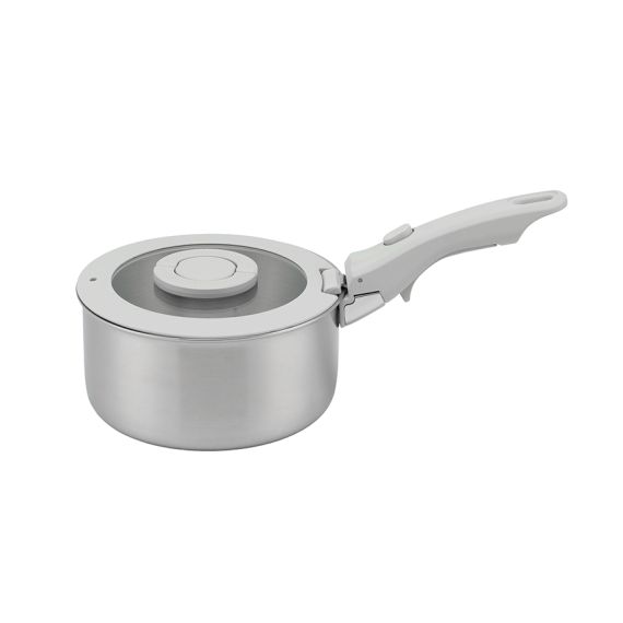 Набор посуды для приготовления со съемными ручками 3Ply Balance, 9 предметов, Smart Solutions, изображение 4