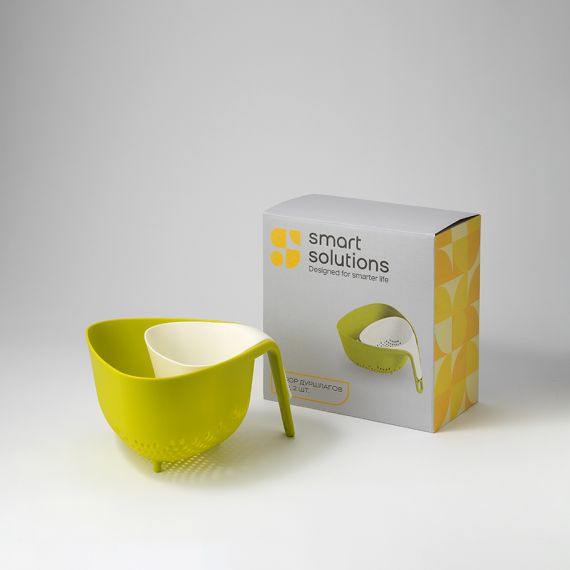Набор дуршлагов Duo, 2 шт., Smart Solutions, изображение 6