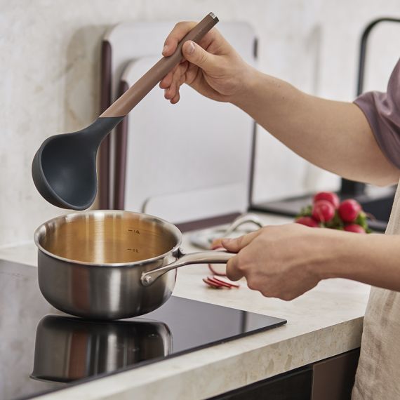 Половник SmartChef, 31 см, капучино-графит, Smart Solutions, изображение 5