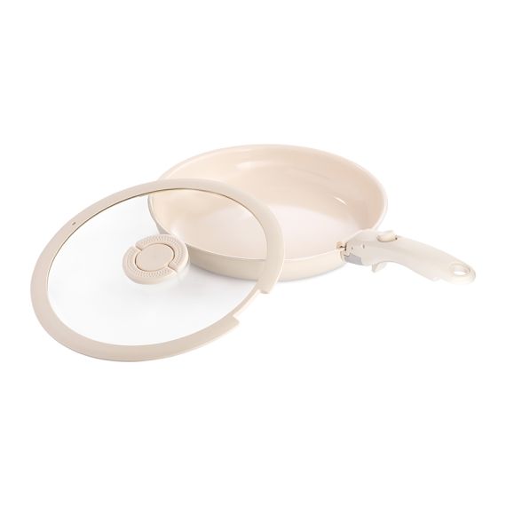 Сковорода с крышкой и съемной ручкой Smart Ceramic, 28 см, Smart Solutions, изображение 10