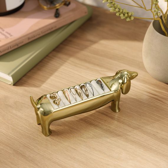 Держатель для колец Dachsie, латунь, UMBRA, изображение 4