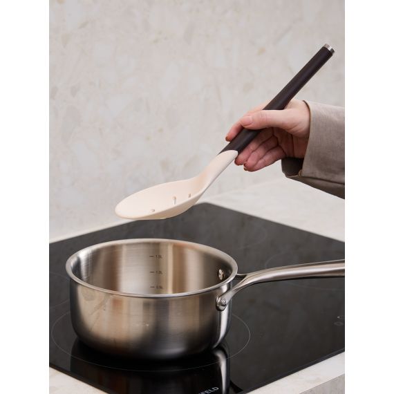 Шумовка SmartChef, 31 см, бежевая/бордовая, Smart Solutions, изображение 4
