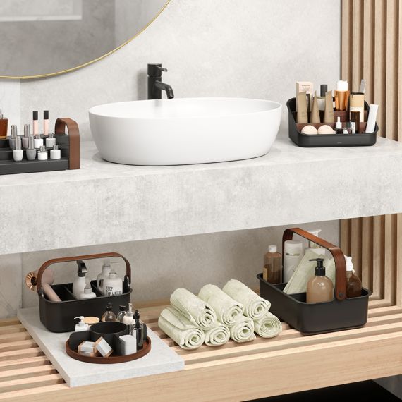 Органайзер Bellwood, 37х27 см, черный/орех, UMBRA, изображение 6