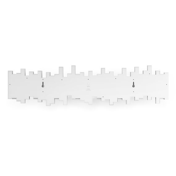 Вешалка настенная Sticks, 72 см, 8 крючков, белая, UMBRA, изображение 8