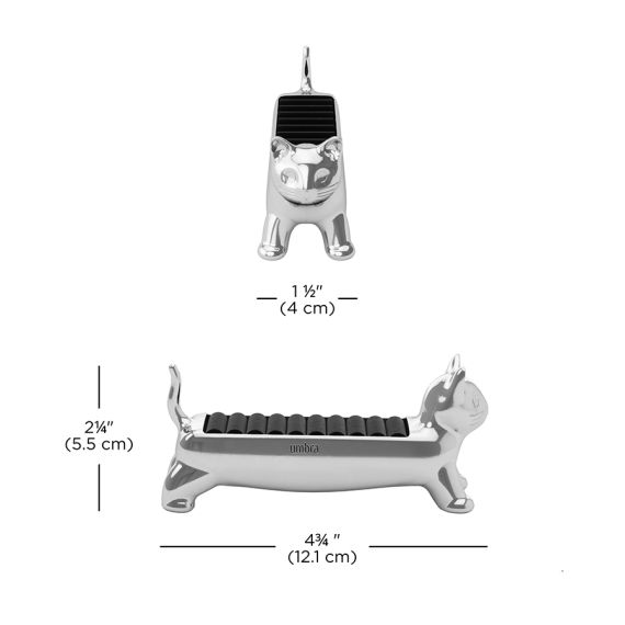 Держатель для колец Ali Cat, хром, UMBRA, изображение 14