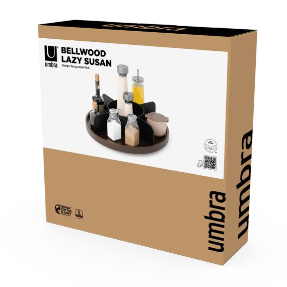 Органайзер для специй Bellwood, черный/орех, UMBRA, изображение 16