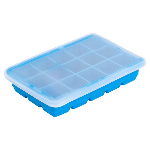 Форма для льда с крышкой Ice cubes, 15 ячеек, Smart Solutions
