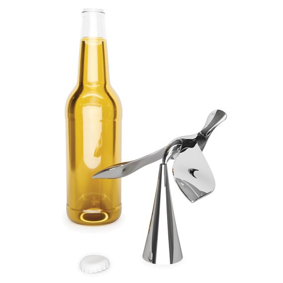 Открывалка для бутылок Tipsy, хром, UMBRA, изображение 7