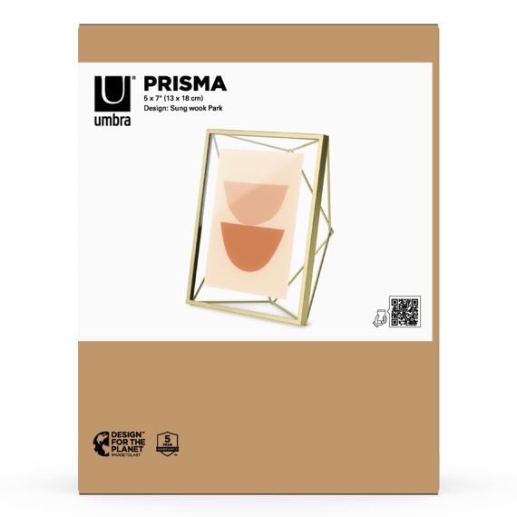 Фоторамка Prisma, 13х18, золотистая, UMBRA, изображение 15