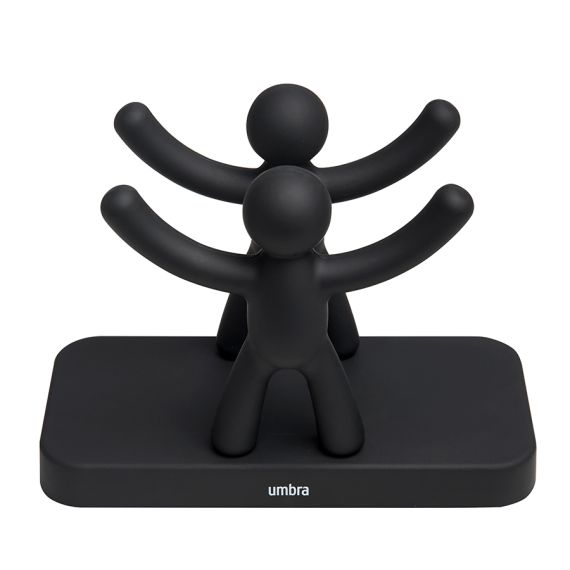 Салфетница Buddy, черная, UMBRA, изображение 9