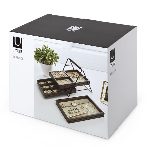 Шкатулка Terrace, орех, UMBRA, изображение 5