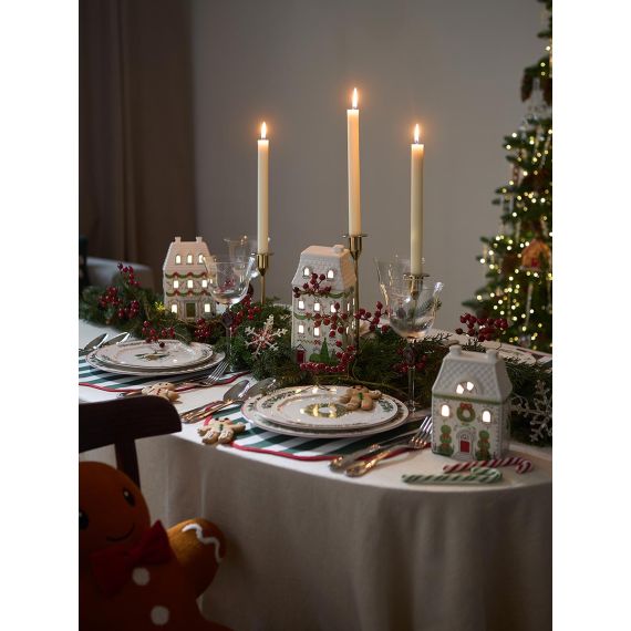 Набор из двух тарелок Nordic winter из коллекции New Year Essential, 26,5 см, Tkano, изображение 5