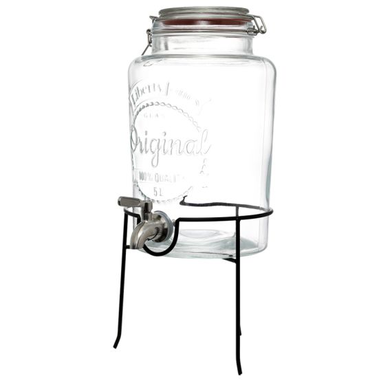 Диспенсер для напитков с подставкой Maison Jar, 5 л, Liberty Jones, изображение 2