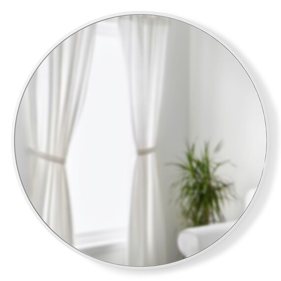Зеркало настенное Hub, 91 см, белое, Umbra