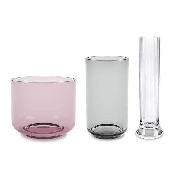 Ваза Layla, 18 см, серая, Umbra, изображение 5