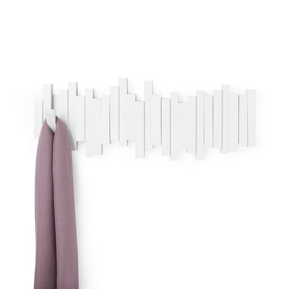 Вешалка настенная Sticks белая, Umbra, изображение 5