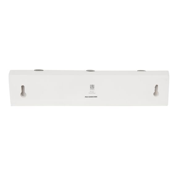 Вешалка настенная горизонтальная Flip 3 крючка белая, Umbra, изображение 6