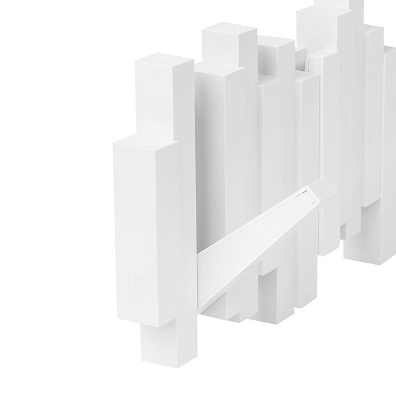 Вешалка настенная Sticks белая, Umbra, изображение 7