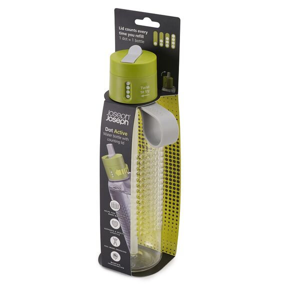 Бутылка для воды Dot Active 750 мл зелёная, Joseph Joseph, изображение 13