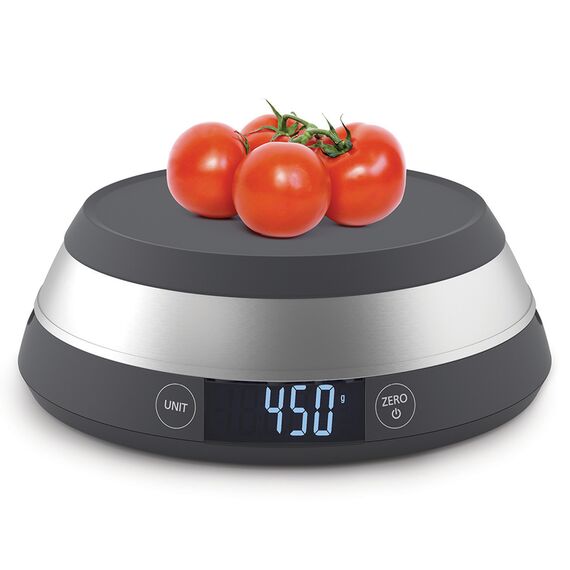 Весы кухонные SwitchScale серые, Joseph Joseph