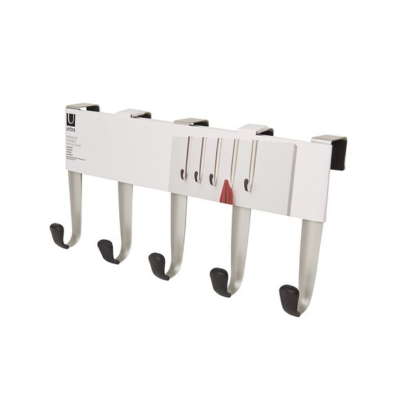 Вешалка надверная Schnook 5 крючков черная-никель, Umbra, изображение 6