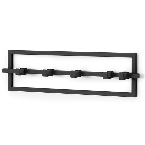 Вешалка настенная Cubiko черная, Umbra