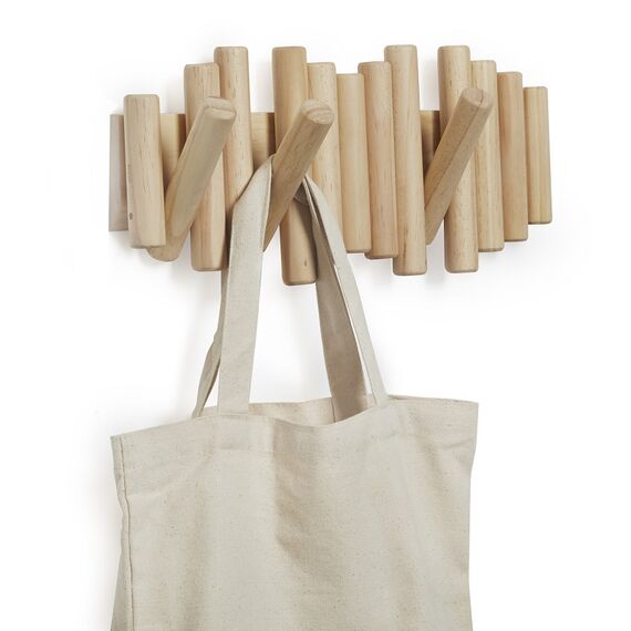 Вешалка настенная PICKET дерево, Umbra, изображение 5